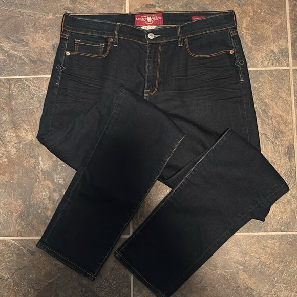 Lucky Brand jeans.  Size 16x33, long fit. - Picture 1 of 3